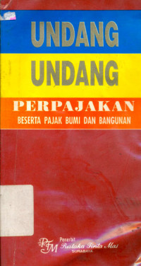 Image of Undang-Undang Perpajakan